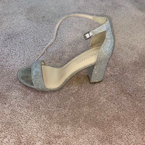 Silver Diamond Heels